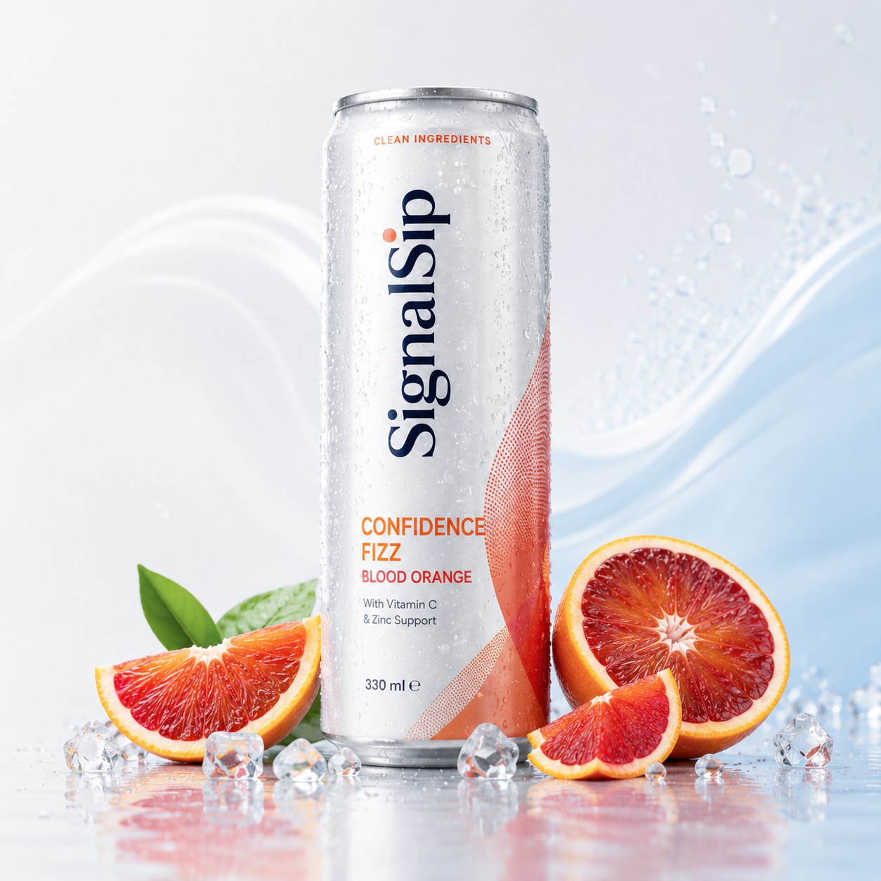 Confidence Fizz Blood Orange